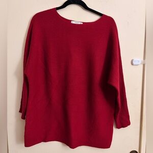 Mango Basic Women’s Batwing- Sleeve Kit Sweater Size XS
